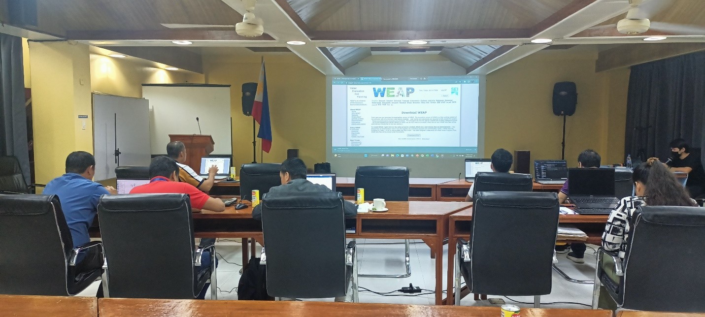 Smart Water Infrastructure and Management Center and Water Research and Development Center conducts in-depth training on the use of the Water Evaluation and Planning Model (WEAP)